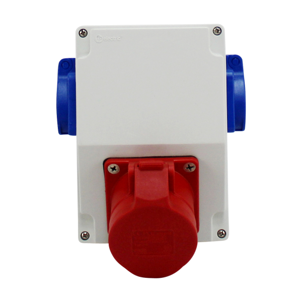 Stromverteiler (1x PCE CEE 16A + 2x PCE Schutzkontakt 230V)