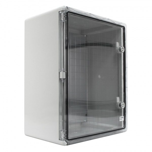 Schaltschrank IP65 (300x400x165mm) inkl. Montageplatte - mit Sichttür