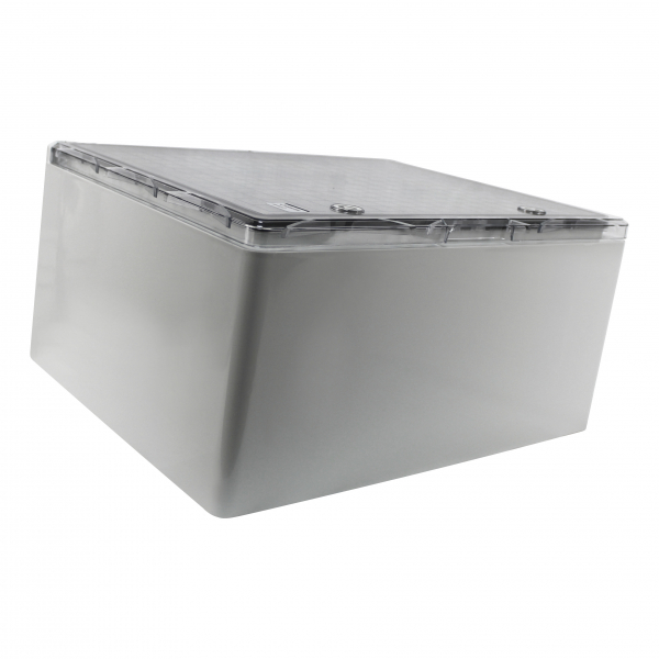 Schaltschrank IP65 (300x400x165mm) inkl. Montageplatte - mit Sichttür