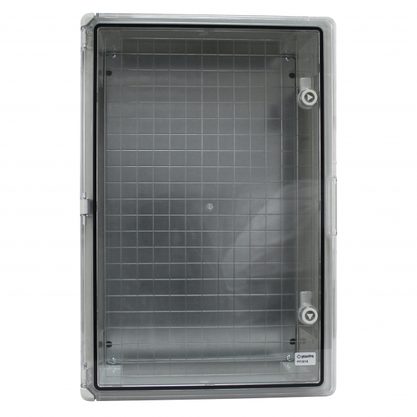 Schaltschrank IP65 (300x400x195mm) inkl. Montageplatte - mit Sichttür