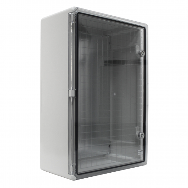 Schaltschrank IP65 (300x400x195mm) inkl. Montageplatte - mit Sichttür