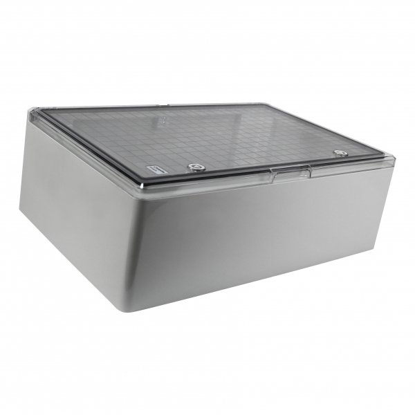 Schaltschrank IP65 (300x400x195mm) inkl. Montageplatte - mit Sichttür