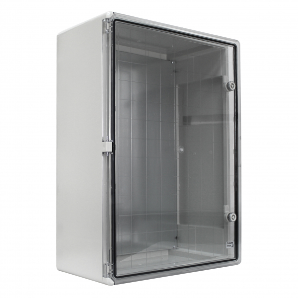 Schaltschrank IP65 (350x500x195mm) inkl. Montageplatte - mit Sichttür