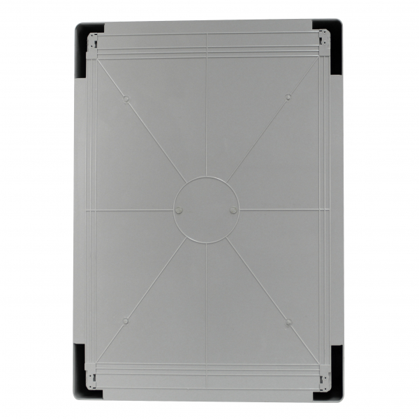 Schaltschrank IP65 (350x500x195mm) inkl. Montageplatte - mit Sichttür