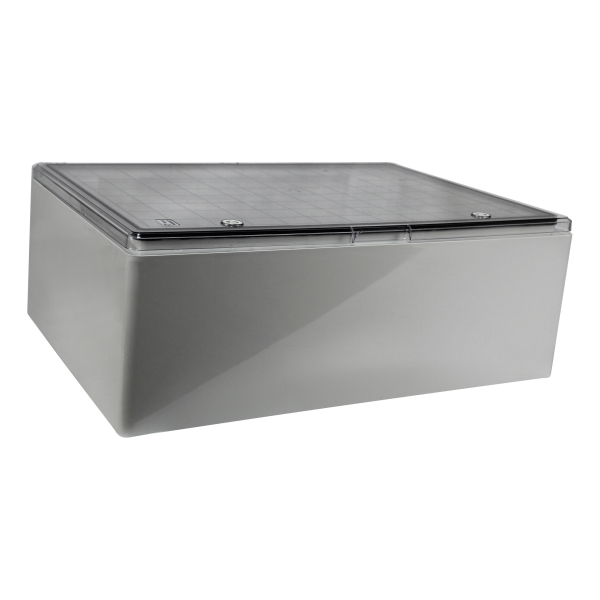 Schaltschrank IP65 (350x500x195mm) inkl. Montageplatte - mit Sichttür