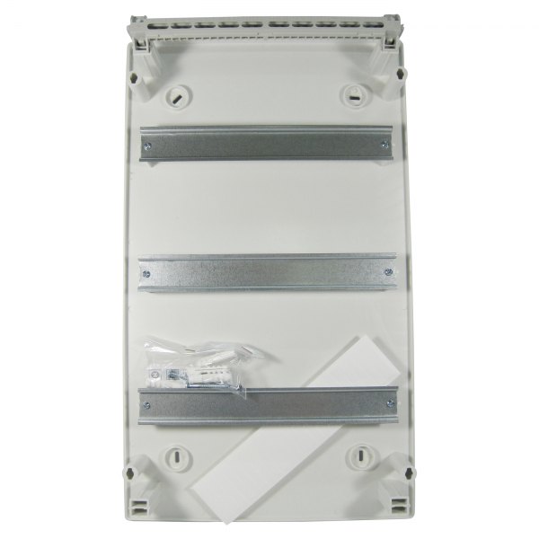 Sicherungskasten Aufputz IP40 3-Reihig 36-Module (Transparente Tür)