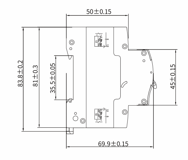 Leitungsschutzschalter 1P 6kA C 10A