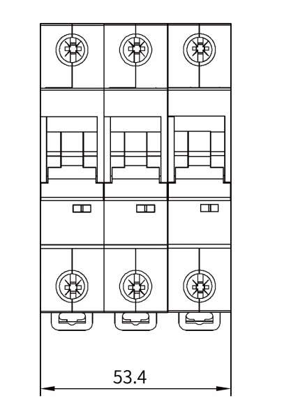 Leitungsschutzschalter 3P 6kA C 20A