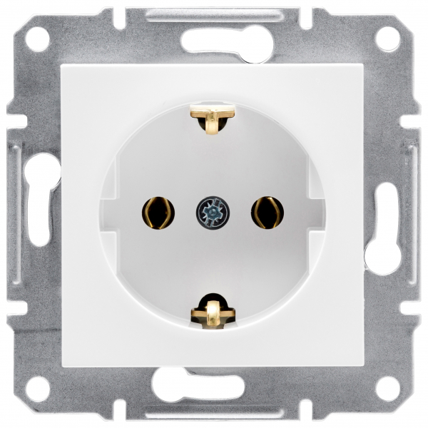 Schneider Asfora - Schutzkontakt Steckdose ohne Rahmen