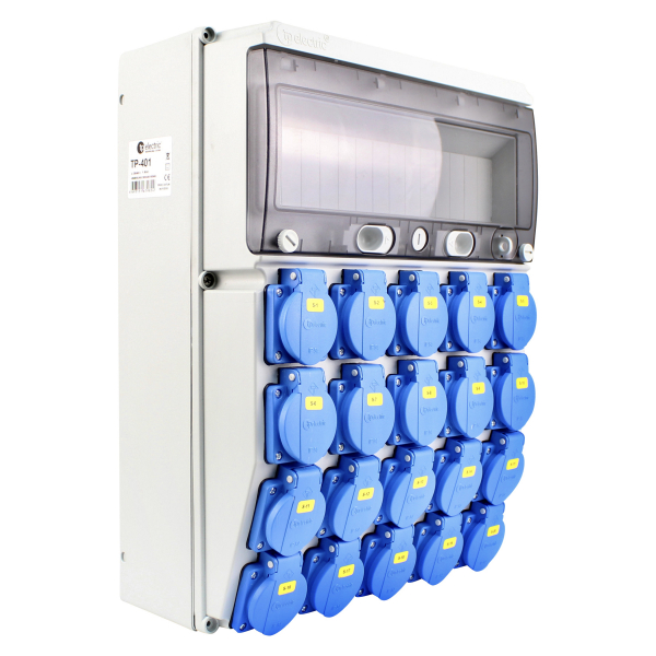 Stromverteiler (20x Schutzkontakt 230V)