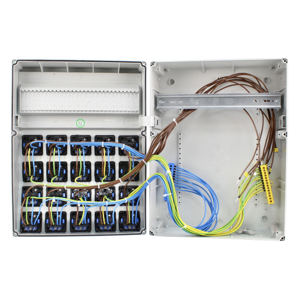 Stromverteiler (20x Schutzkontakt 230V)