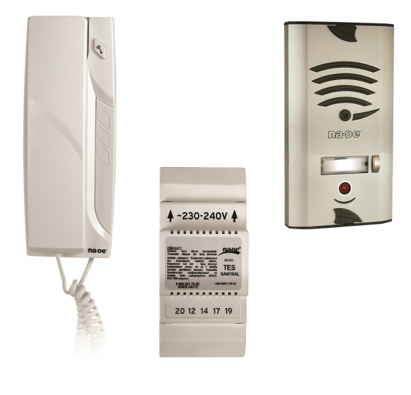 Sprechanlage Türsprechanlage Komplett Set für 1 Familienhaus