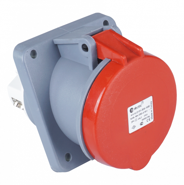 CEE Anbausteckdose 5x63A IP44 100x107mm